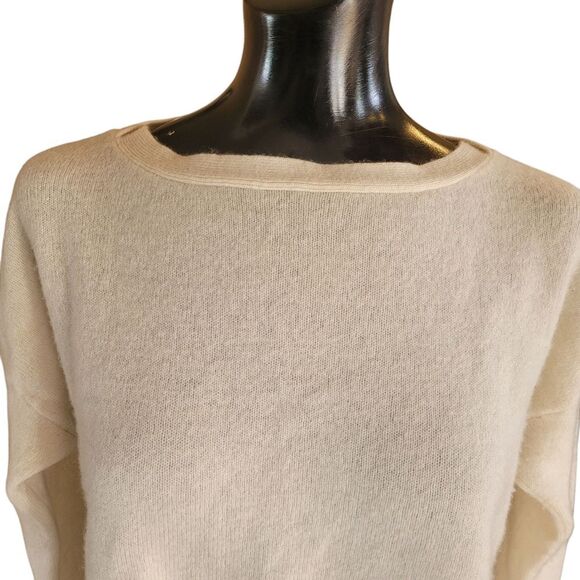 Anthropology The Cahmere Collection Cream Women's Sweater - Picture 2 of 5